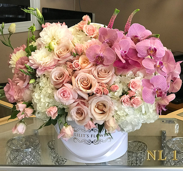 Funeral Florist in Glendale Flower Delivery -  beautiful flower 
                                                    arrangement funeral cross with pink roses, white carnations and more
                                                    Make sure to share with us your arrangement.
                                                    https://goo.gl/maps/Jgj1JeCetJv - Glendale Funeranl Florist pink roses